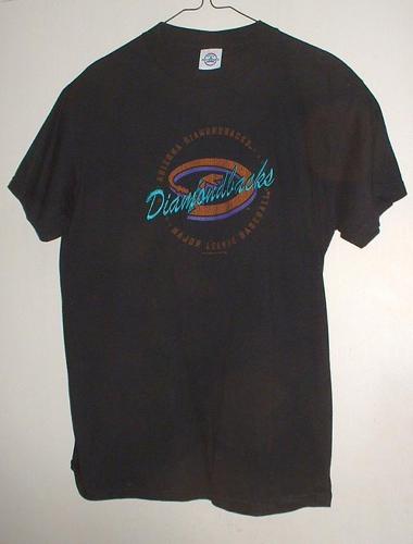 Diamondbacks Black T shirt Medium 2003 Never Worn