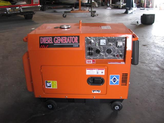 Diesel Generator 60 Hz $1,850