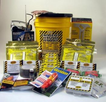 Disaster Survival Supplies for Your Family, Pet, Child, Auto, Office