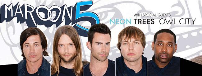 Discount Maroon 5 Tickets Detroit Metro