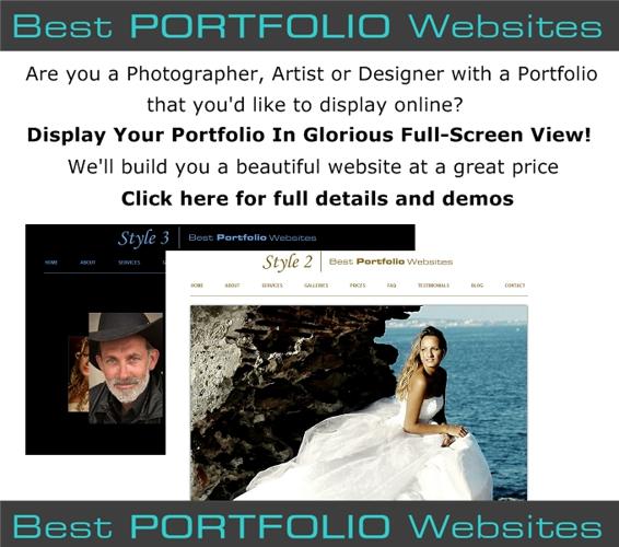 Display your portfolio in glorious full-screen!