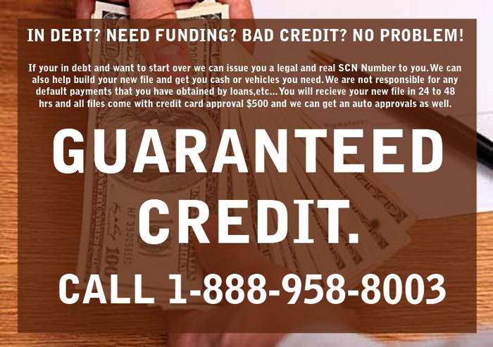 Do You Have Bad Credit ??