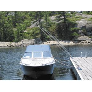 Dock Edge Premium Mooring Whip 2PC 12ft 5000 LBS up to 23ft (3400-F)