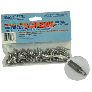 Dock Edge Stainless Steel Profile Fasteners 100 PCS 1