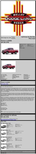 dodge ram 1500 great condition x6896a crew cab pickup