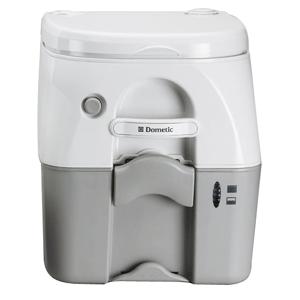 Dometic - SeaLand 975 Portable Toilet 5.0 Gallon Grey w/Brackets (3.