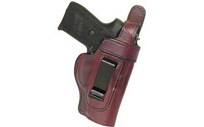 Don Hume Clip On H715-M Holster Left Hand Brown 2