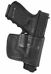 Don Hume JIT Slide Holster Right Hand Black Ruger 345 J955010R