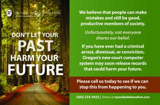Don't let a past Criminal arrest harm your future!