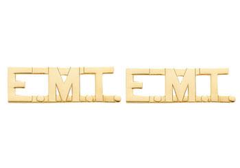 E.M.T. 3/8 Letters