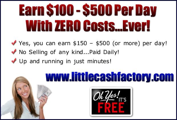 Earn $100 - $500 Per day From Home (FREE) ` `` `