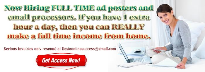Earn $25 An Hour Making Facebook Post & Sending Emails...