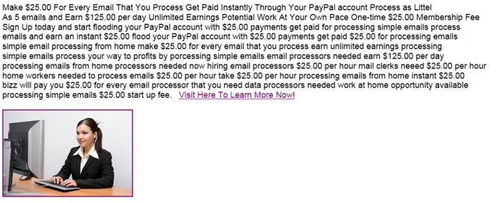 Earn Easy Money Processsing Simple Emails