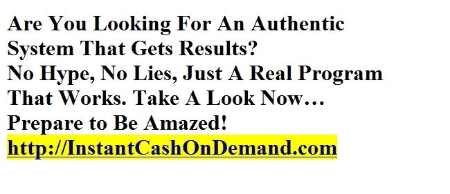 ~~~Easy Work at Home - Get Paid Cash Daily