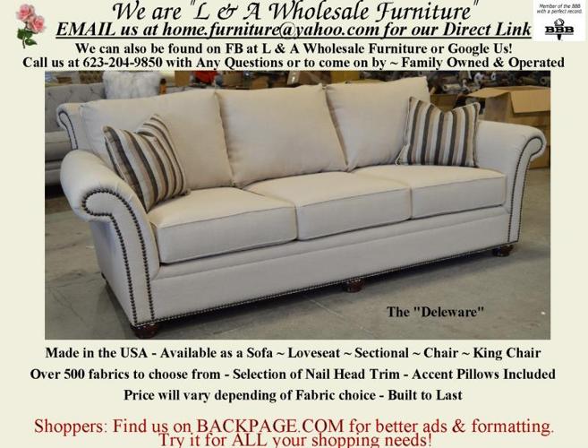 Elegant Deleware style Sofa Sectional Collection-New for 2014