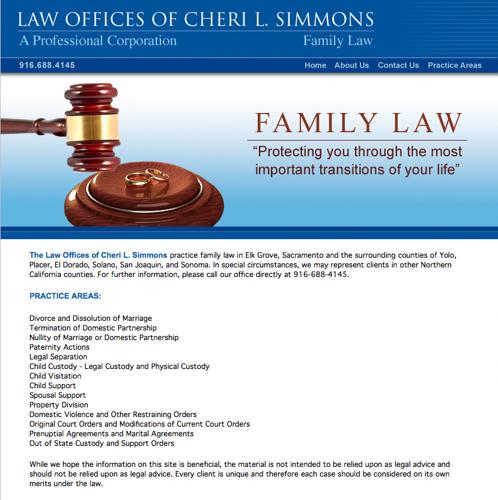 Elk Grove Ca Divorce Attorney simmons familylaw.com 916 688 4145