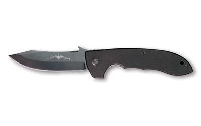 Emerson BT Super CQC-8 Folding Knife Black-T Plain Drop Point with .