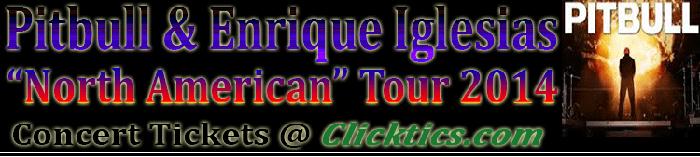 Enrique Iglesias Concert Tickets Tour San Jose, CA 10/14/14
