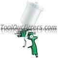 EuroPro Forged HVLP Spray Gun with 1.3mm Nozzle and Plastic Cup