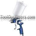 EuroPro High Efficiency/High Transfer Spray Gun with 1.3mm Nozzle and Plastic Cup