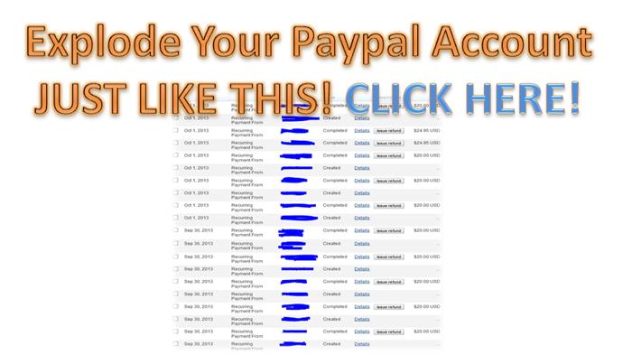 ?? Explode Your Wallet With $20 Dollar Residuals Over and Over Again!
