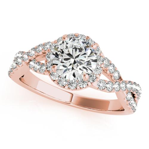 Extraordinary Diamond Engagement Rings in Gorgeous Rose Gold