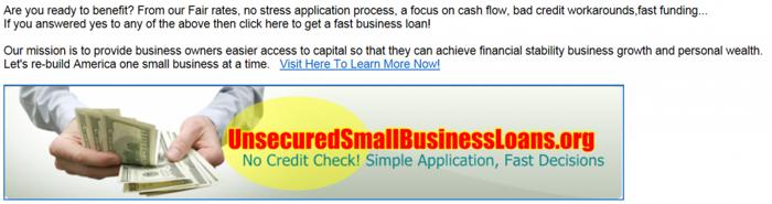 Fast business loans now available