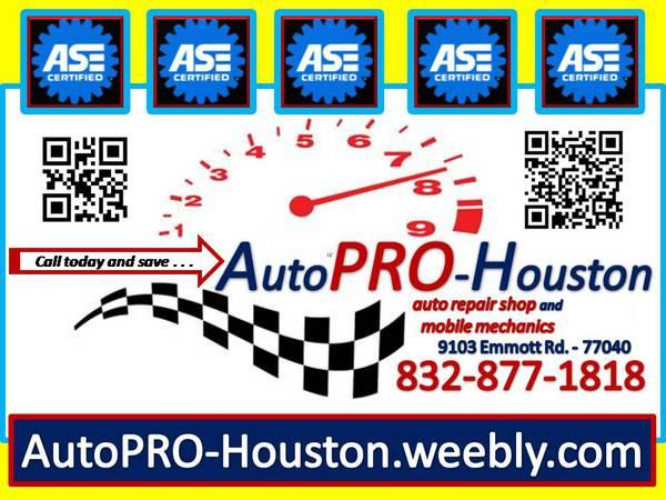 Fast - N - Fair Mobile Auto Repairs or Our ASE Certified Facility 9103 Emmott Rd.