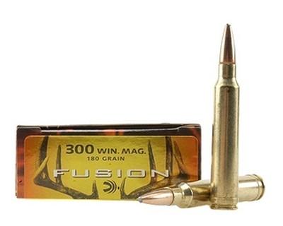 Federal Cartridge 300 Win Mag 180gr Fusion F300WFS3