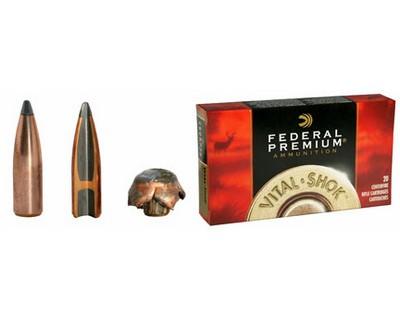 Federal Cartridge 7mm RemMag 140gr NoslPart VtSh/20 P7RG