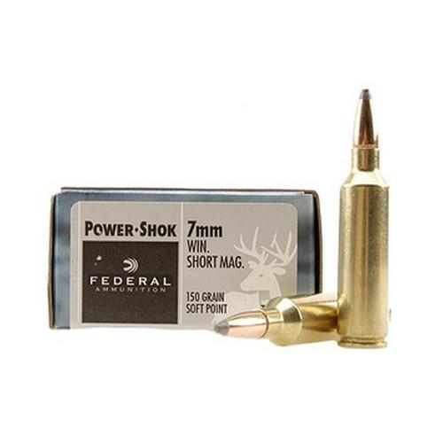 Federal Cartridge 7WSME 7mm WSM 150gr Soft Pt PS