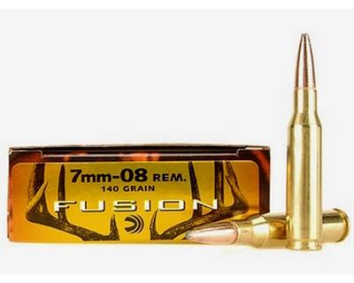 Federal Cartridge Fusion 7mm-08 Rem 140 Grain F708FS1