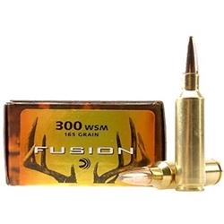 Federal Fusion Ammunition 300 WSM 165Gr Fusion - 20 Rounds