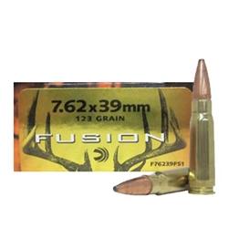 Federal Fusion Ammunition 7.62x39mm 123Gr Fusion - 20 Rounds