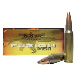 Federal Fusion MSR Ammunition 6.8mm Remington SPC 115Gr Fusion - 20 Rounds