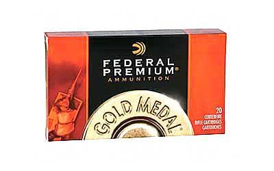 Federal Gold Medal 308 Win 168Gr Boat tail Hollow Point 20 200 GM308M