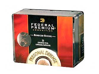 Federal Personal Defense Hydra-Shok 40 S&W 135Gr Jacketed Hollow Po.