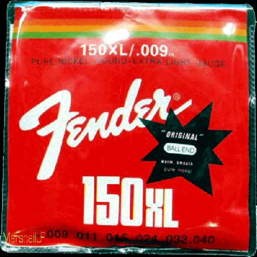 Fender 150XL / 009 - .009 - .040 Electric Guitar Strings 73-6300E @ MarshallUP.com - $4.29