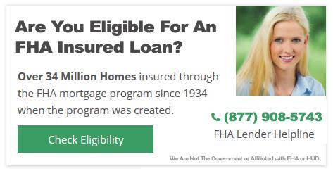 FHA Home Loans for Bad Credit? - Low Money Down FHA Loans