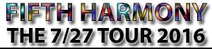 Fifth Harmony Dallas Concert Tickets 2016 5H 7/27 Tour Gexa Energy Pavilion