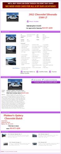 Finance Available 2012 Chevrolet Silverado 1500 LT