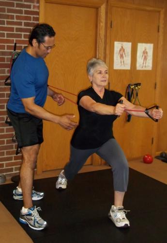Fitness training for adults over 50