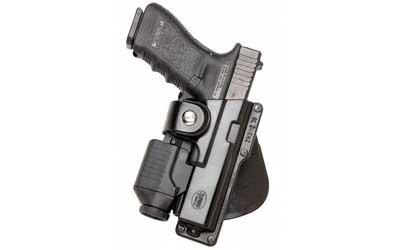 Fobus Light or Laser Roto Paddle Holster Right Hand Black Glock 20.