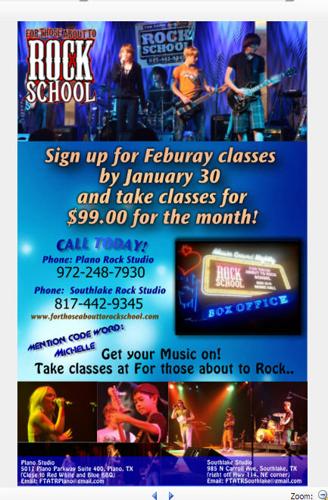 For Those About To Rock - Professional Music School- Check us Out for a Special Price