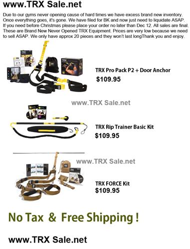 Force Kit TRX & TRX Pro, Rip Trainers P2, NEW