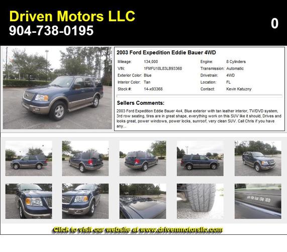 Ford Expedition Eddie Bauer 4WD - Get Approved Today