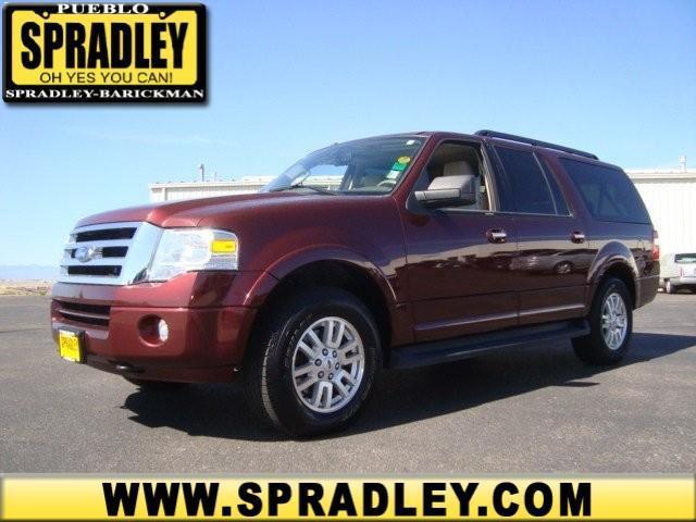 ford expedition el xlt certified p11031 royal red metallic