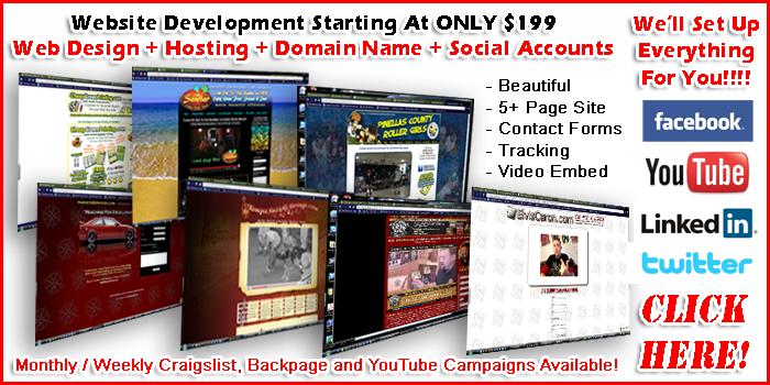FREE Consultation, if you're a new business $199 Web Design in 24 hrs.