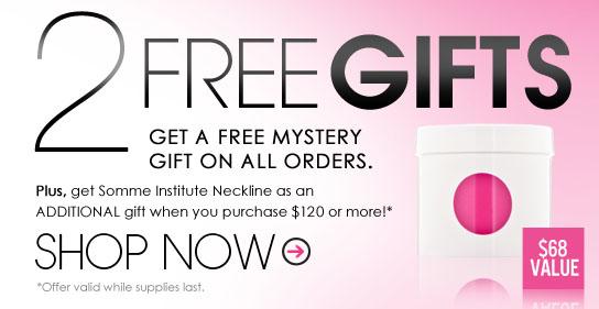Free Gifts: Get a free mystery gift on all orders.