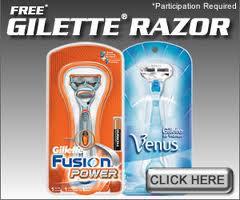 FREE Gillette Razor For Men and Women!!!